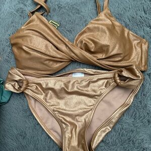 Gold Bikini Set